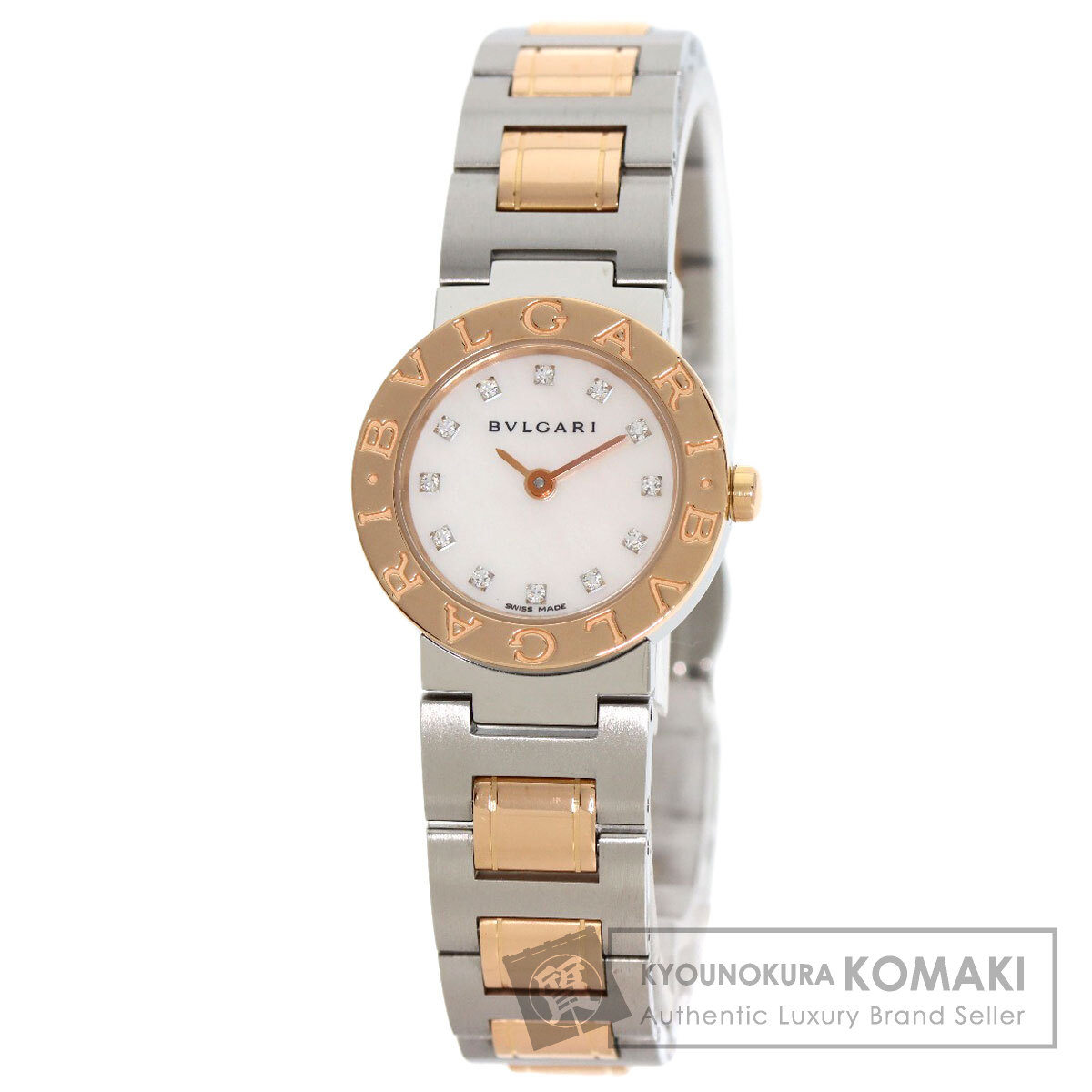 BVLGARI ブルガリブルガリ　レディース腕時計 BBP23SG 12Pダイヤ BVLGARI ブルガリ BBP23SG ブルガリブルガリ 12P ダイヤモンド
