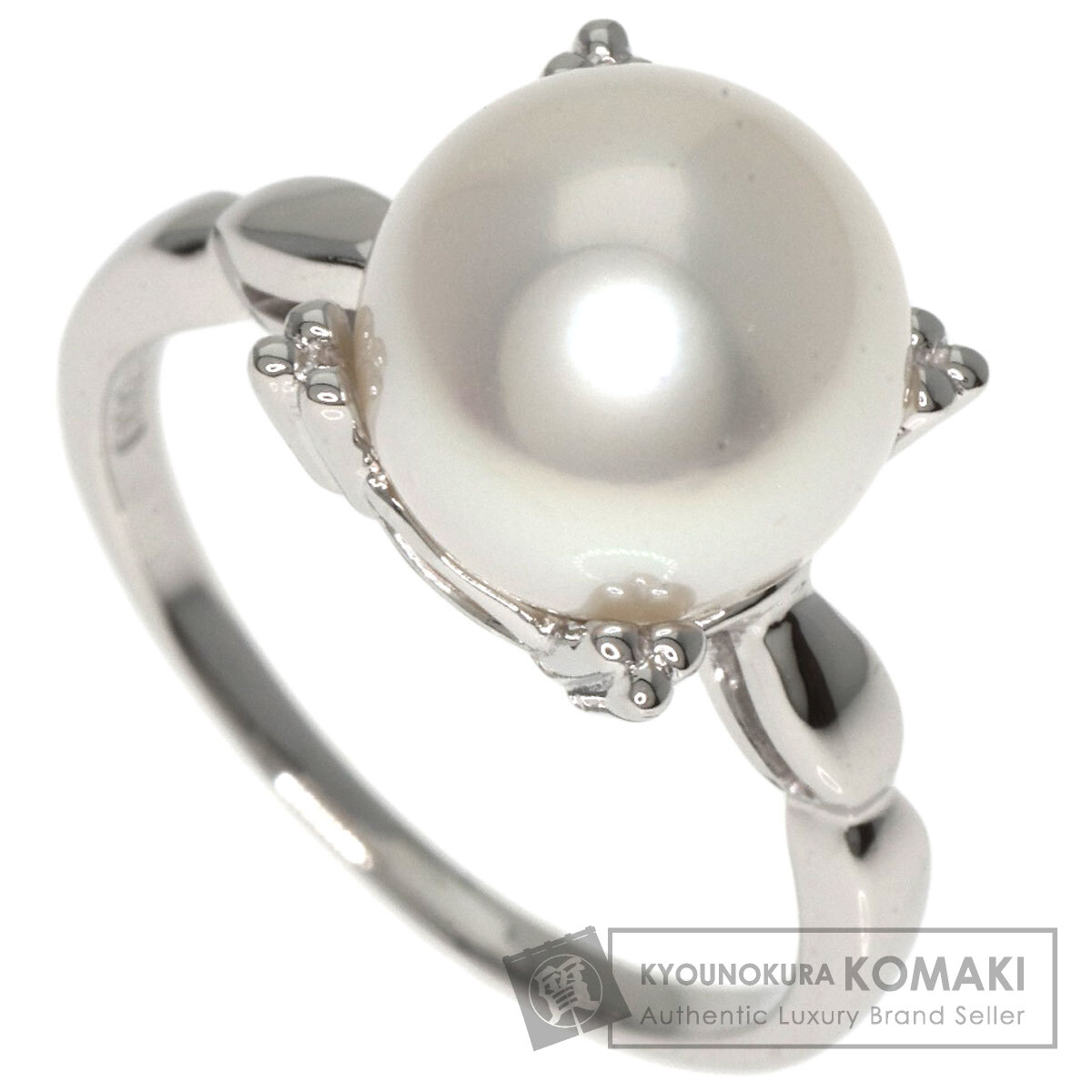 MIKIMOTO ミキモト パール 真珠 リング・指輪 プラチナPT900