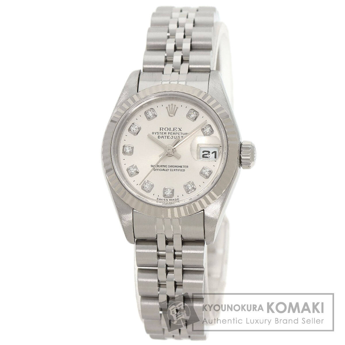 ROLEX ロレックス 79174G デイトジャスト 10P ダイヤモンド