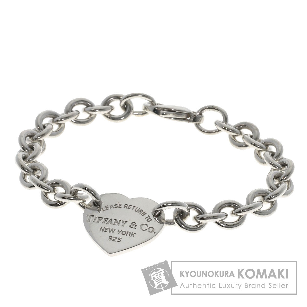 美品 ティファニー リターントゥ ハート ブレスレット シルバー925 TIFFANY&Co. ティファニー リターン トゥ ブレスレット ハート