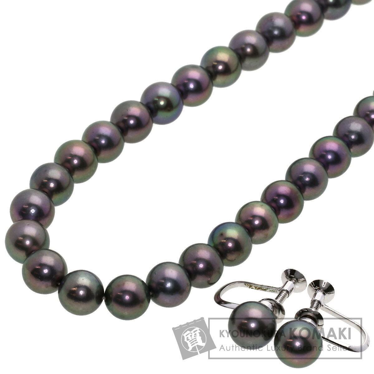 セレクトジュエリー ネックレス パール 真珠 イヤリングセット