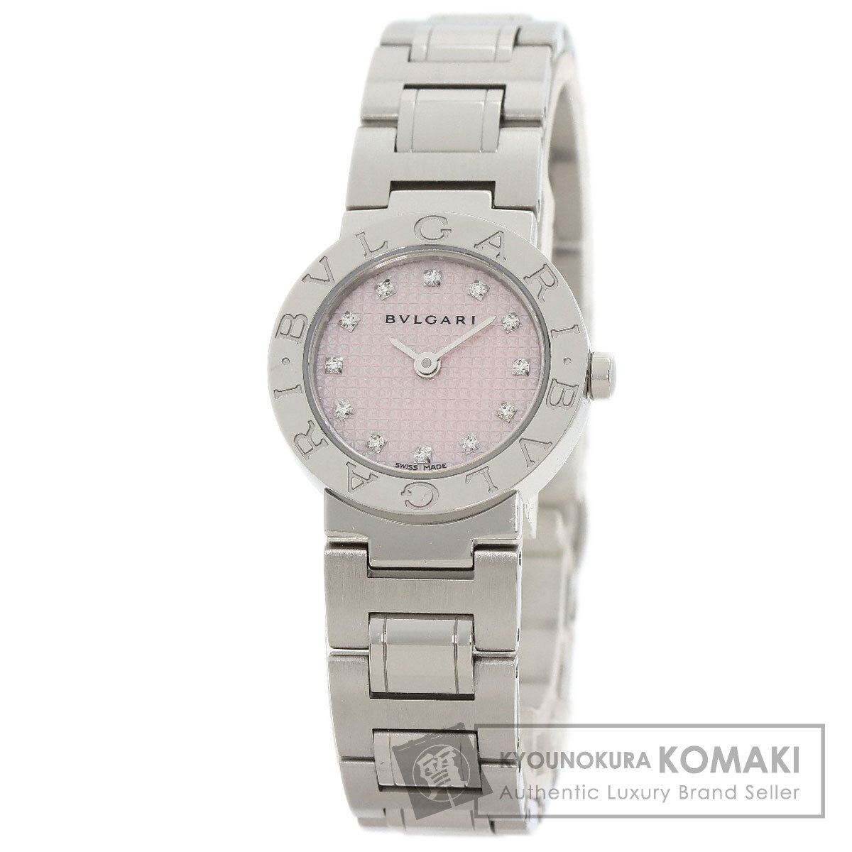 【税込】 BVLGARI ブルガリ BB23SS ブルガリブルガリ 12P ダイヤモンド 時計