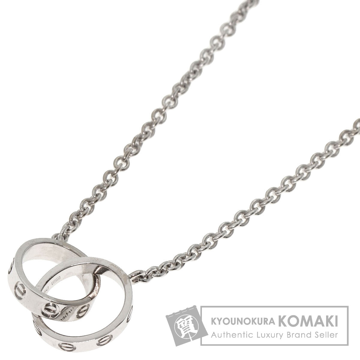 CARTIER カルティエ ベビーラブ ネックレス 18金 K18ピンク