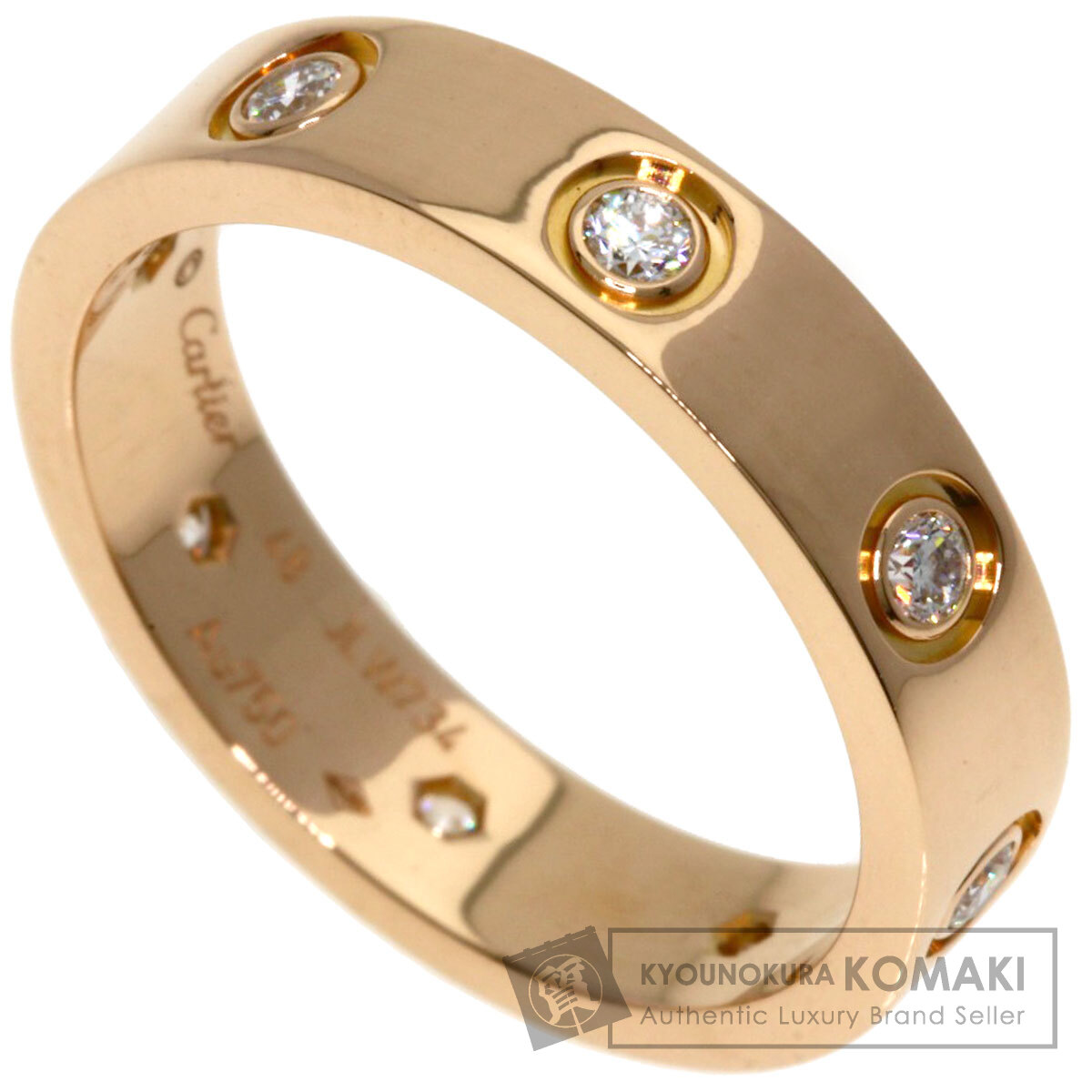 大切な人へのギフト探し CARTIER カルティエ #48 フルダイヤモンド ミニラブリング アクセサリー