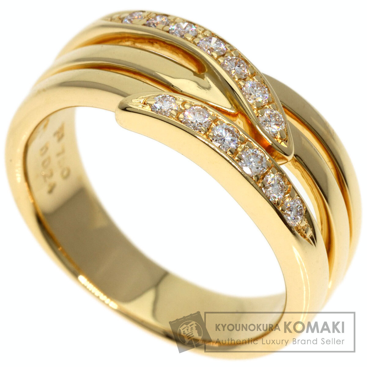 シモンズグランドセール POLA ポーラ ダイヤモンド リング・指輪 K18イエローゴールド アクセサリー