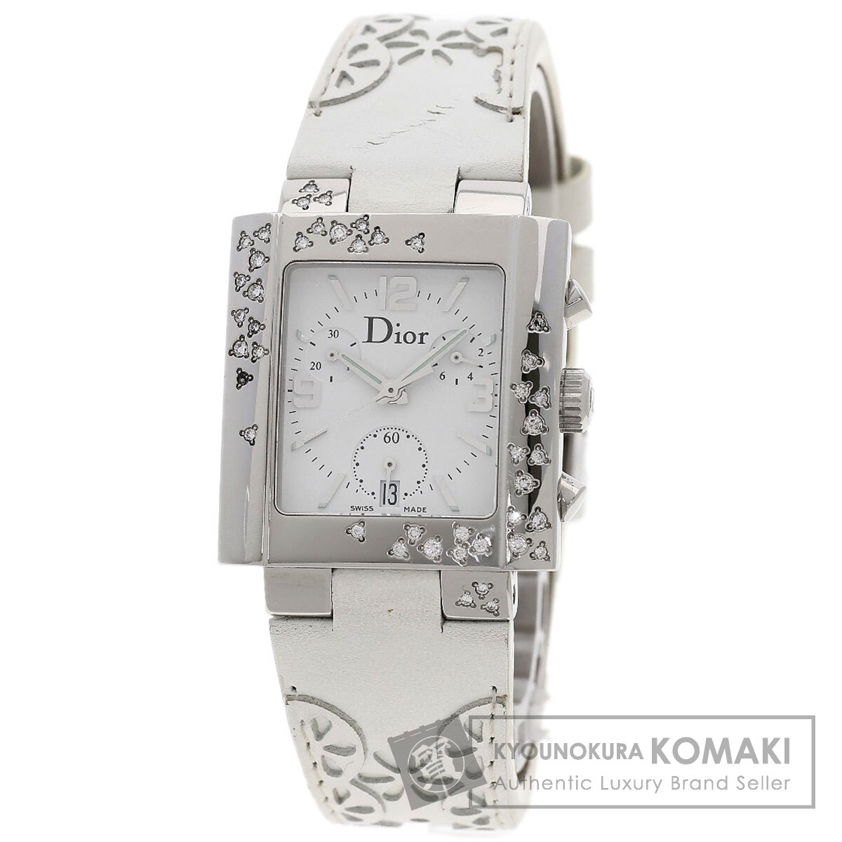 クリスチャンディオール 腕時計 リヴァ ダイヤモンドベゼル