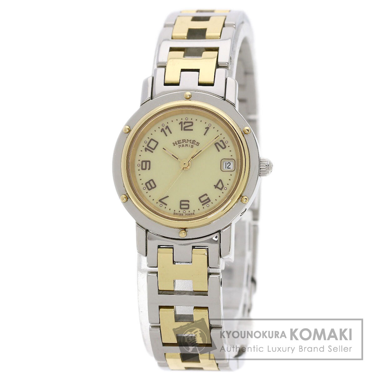 エルメス 腕時計 クリッパー 新型バックル