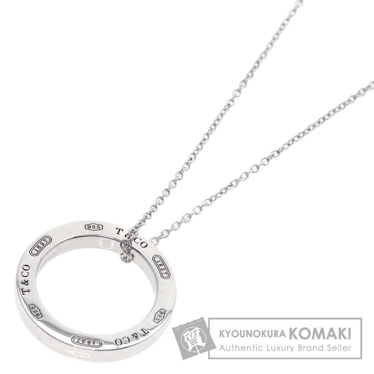 TIFFANY&Co. ティファニー 1837 サークル ネックレス シルバー