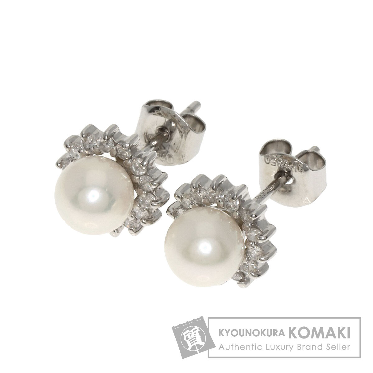 セレクトジュエリー ピアス パール 真珠 ダイヤモンド