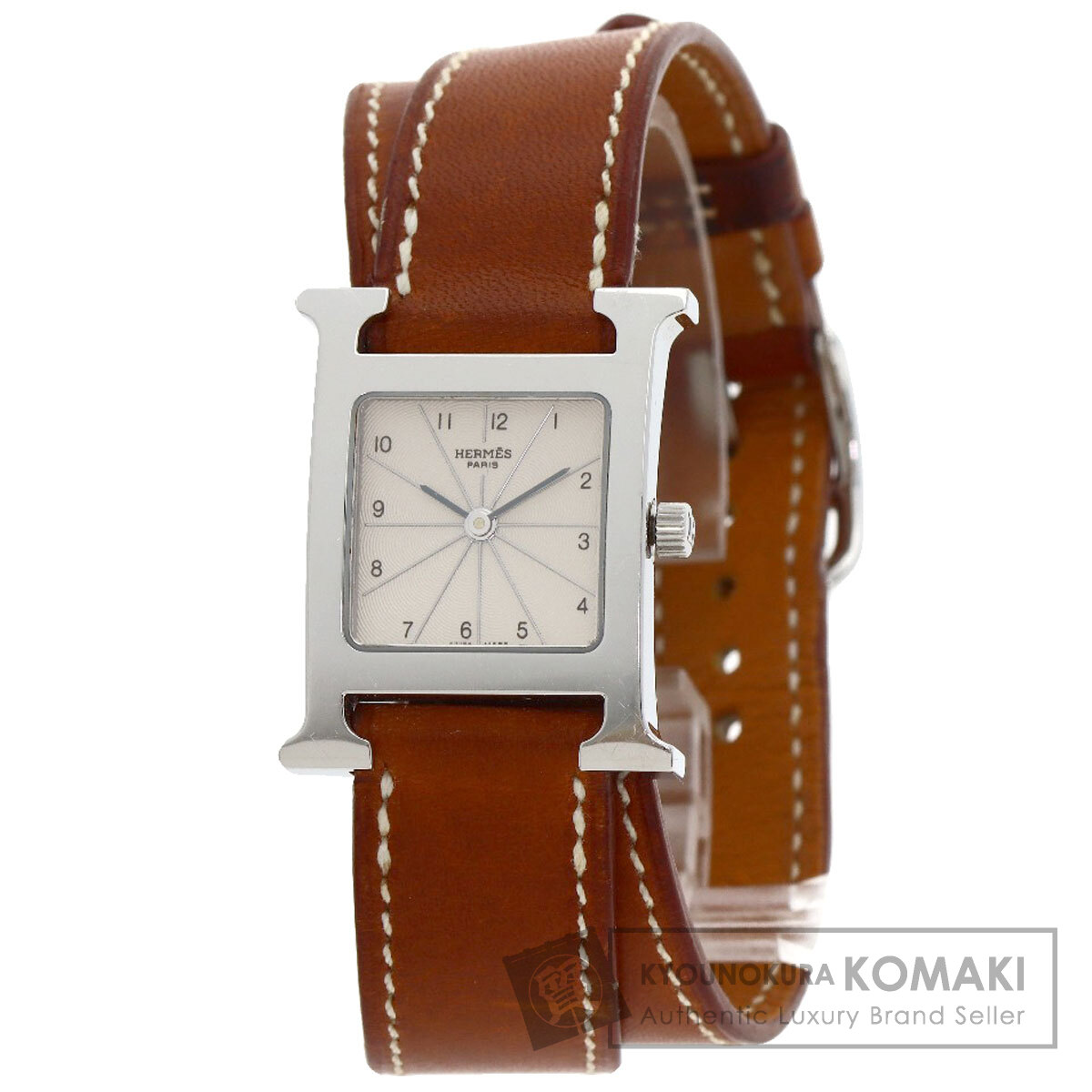 エルメス 腕時計 Hウォッチ ドゥブルトゥール
