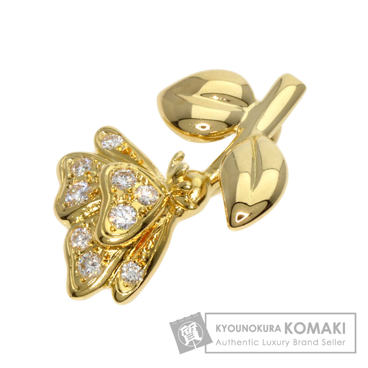 2025高い素材  MIKIMOTO ミキモト フラワーモチーフ ダイヤモンド ペンダント アクセサリー
