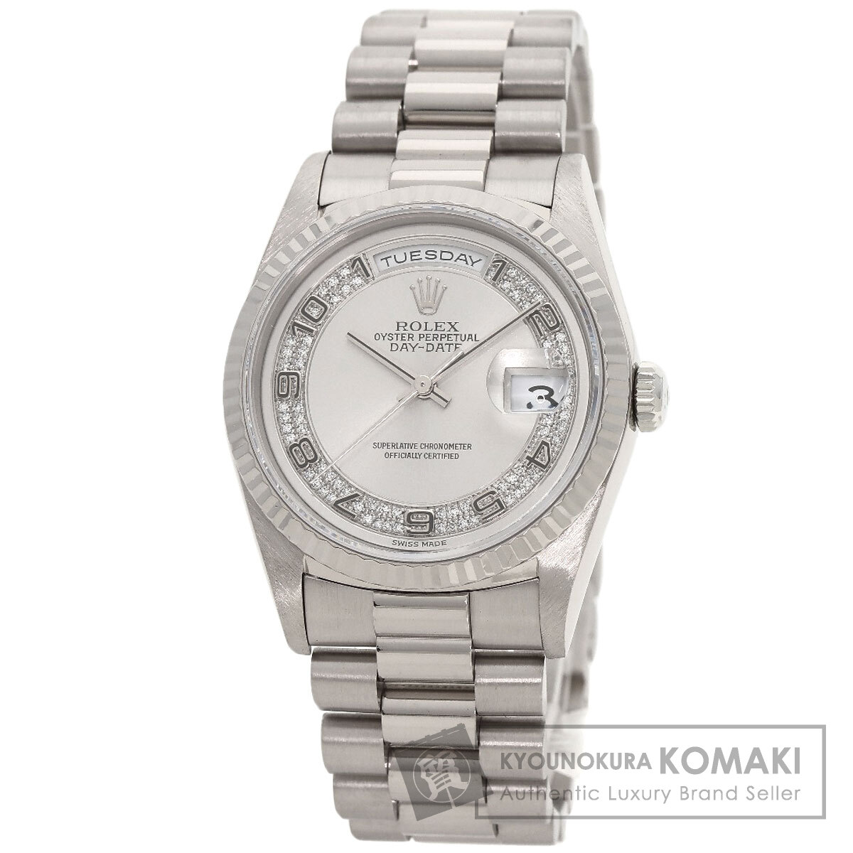 ROLEX ロレックス 18239MA デイデイト ミリヤード ダイヤモンド 腕時計