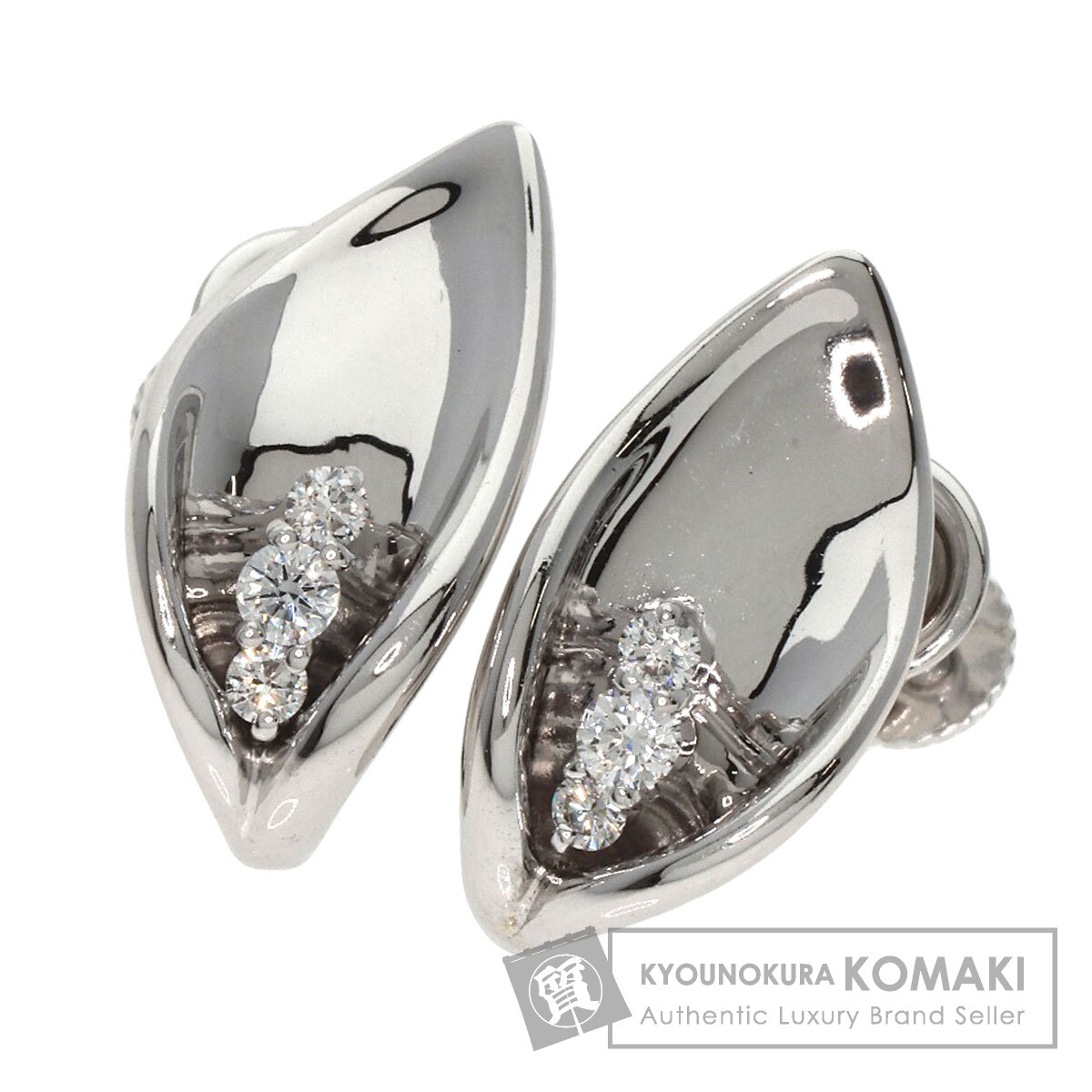 ジュネ イヤリング ダイヤモンド