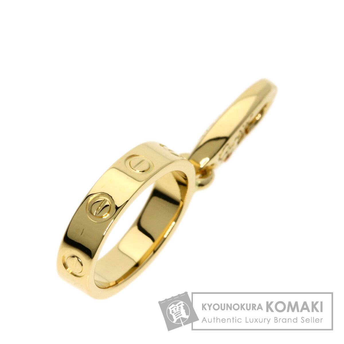 CARTIER カルティエ ベビーラブ チャーム ペンダントトップ K18