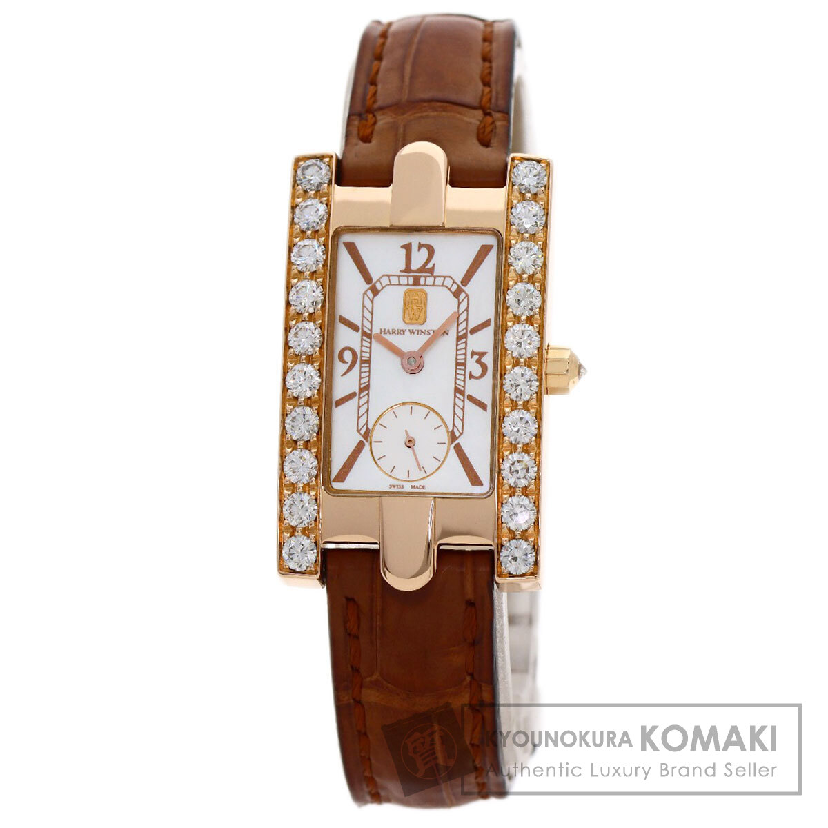 ハリーウィンストン HARRY WINSTON 純正 替えベルト ホワイト