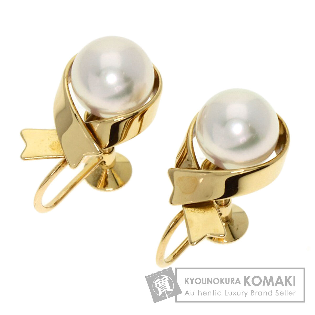 K18ミキモト ペルリータ パールイヤリング片耳用 K18ミキモト ペルリータ パールイヤリング片耳用 MIKIMOTO - 美