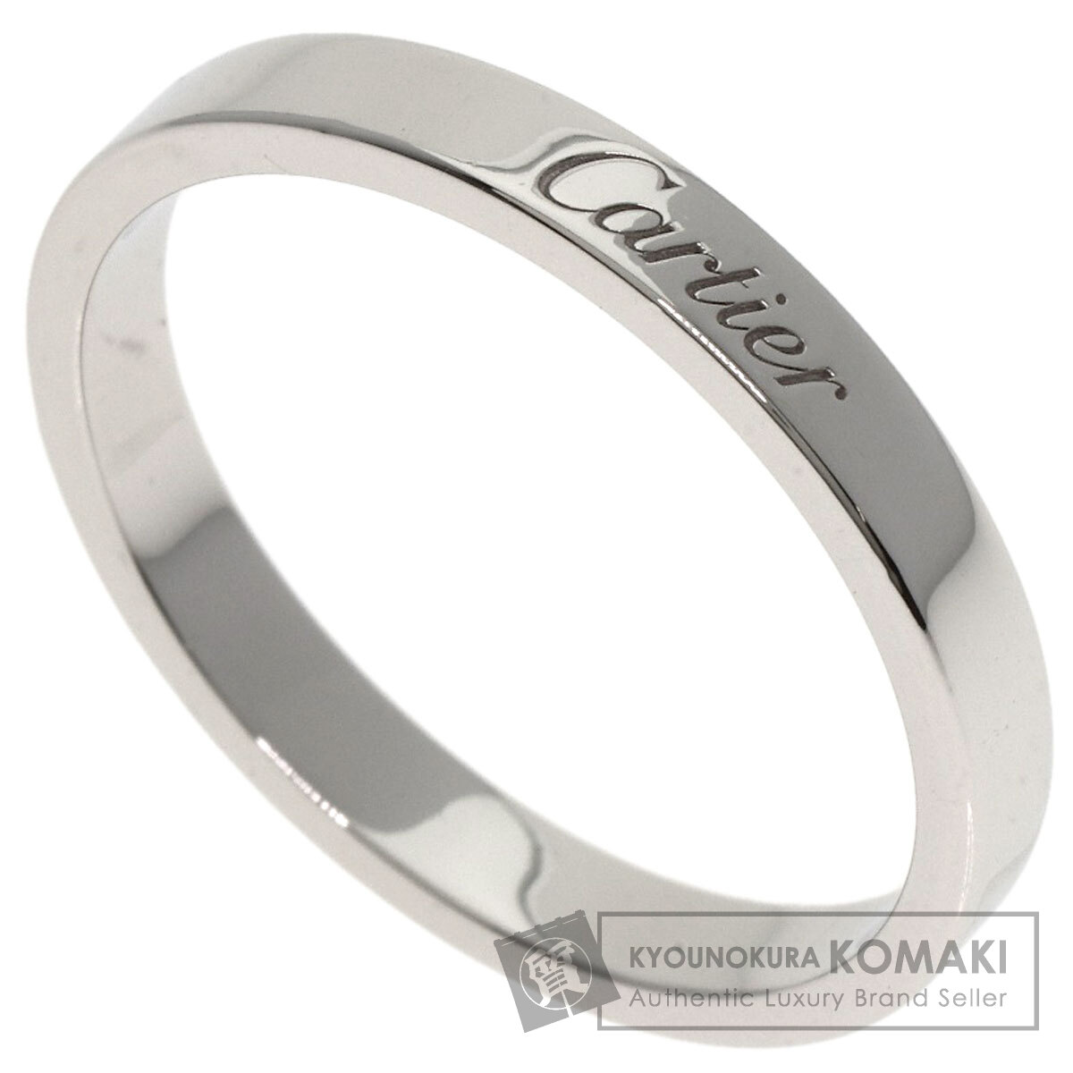 Cartier カルティエ リング Pt950 47 4801025J0029 CARTIER カルティエ エングレー ブド #63 リング・指輪 プラチナ