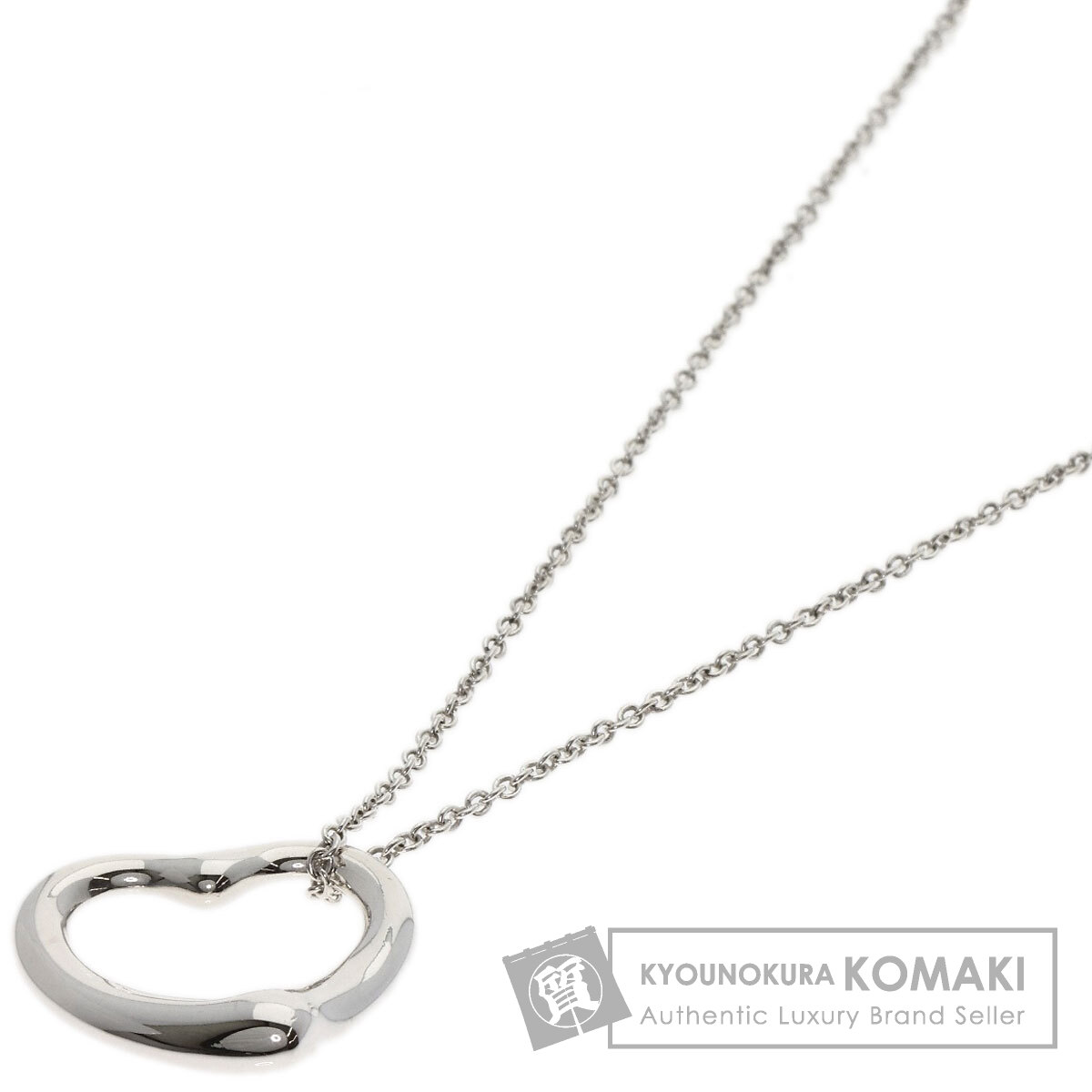 TIFFANY&Co. ティファニー オープンハート ネックレス シルバー
