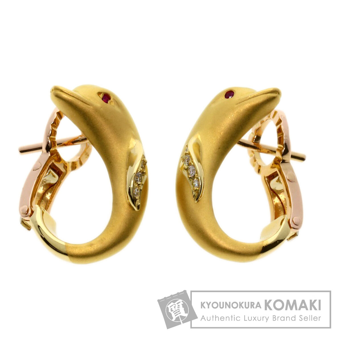 Carrera y Carrera カレライカレラ ドルフィン ルビー ダイヤモンド