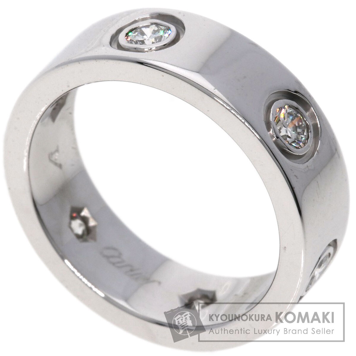 CARTIER カルティエ ラブリング フル ダイヤモンド #48 リング