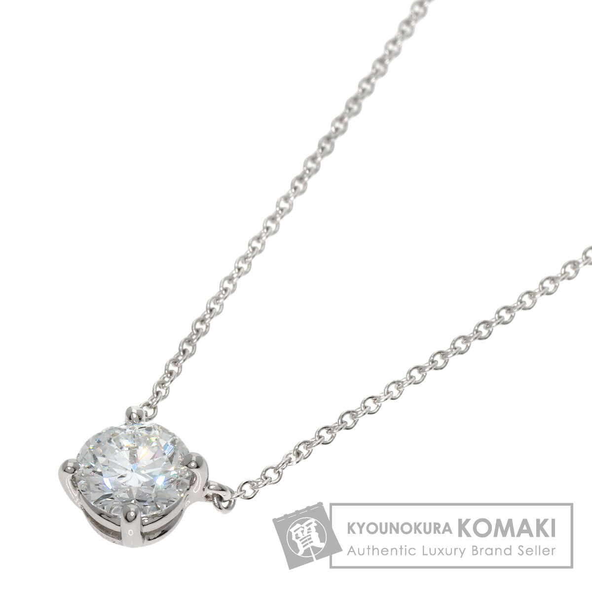 niko Tiffany ティファニーネックレス　ソリティア　0.46 TIFFANY&Co. ティファニー ソリティア ダイヤモンド ネックレス