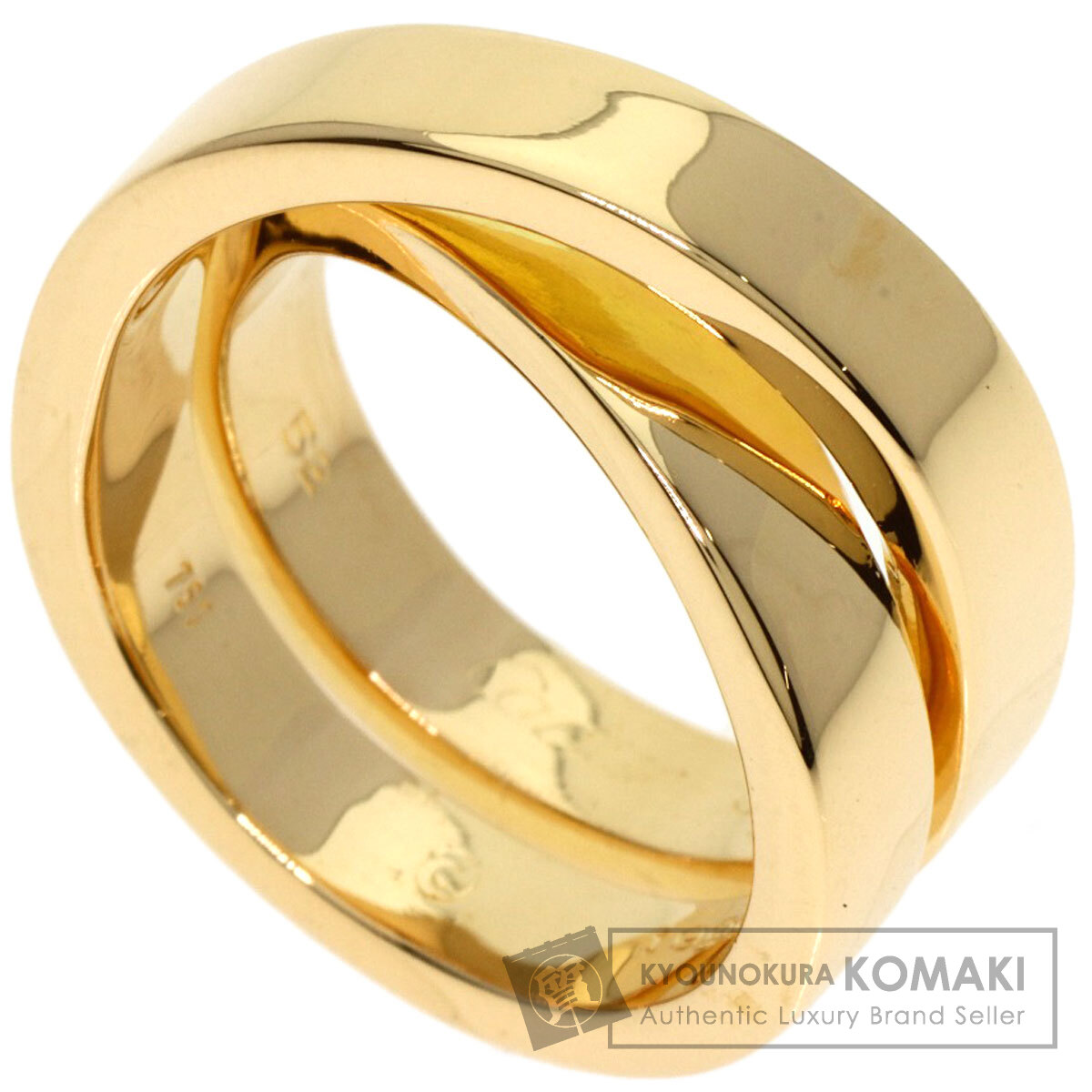 CARTIER カルティエ パリリング #52 リング・指輪 K18イエローゴールド