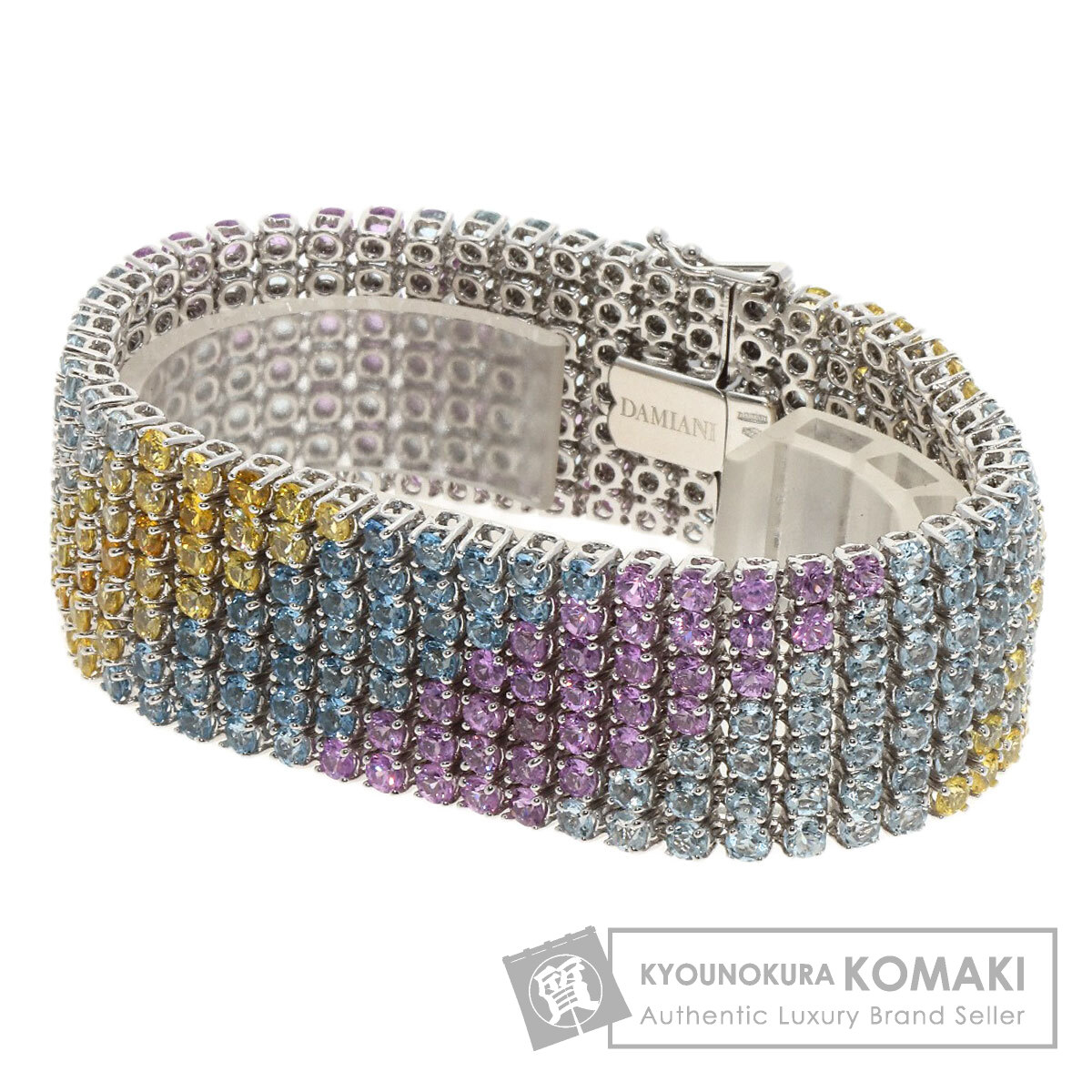 Damiani ダミアーニ サファイア マルチカラー ブレスレット K18