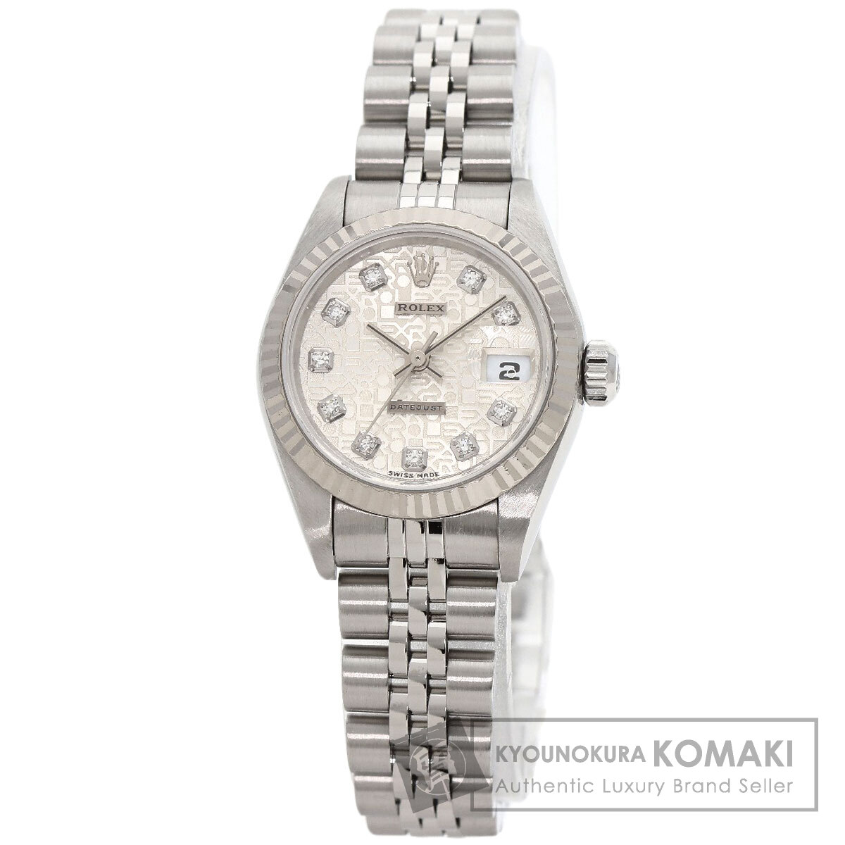 ロレックス 腕時計 デイトジャスト 10P ダイヤモンド