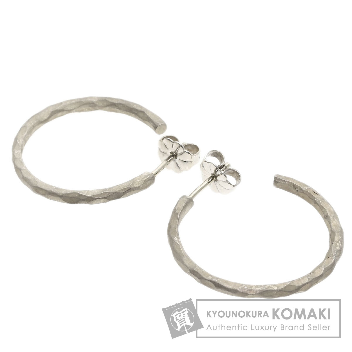 TIFFANY&Co. ティファニー ハマード ハンマー フープ ピアス