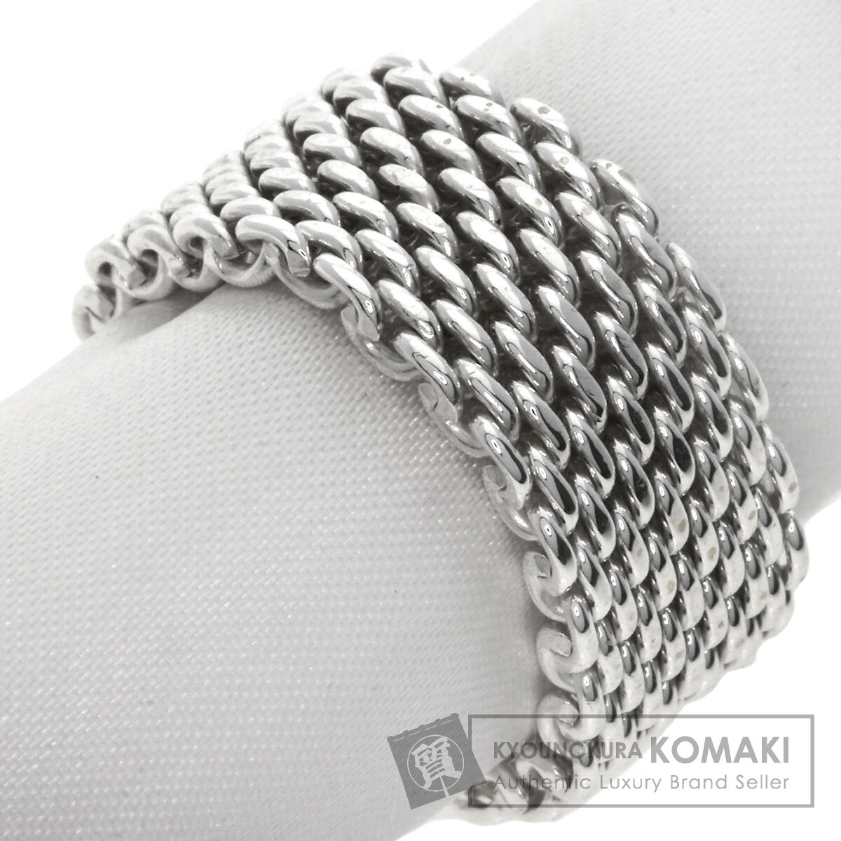 TIFFANY&Co. ティファニー サマセットメッシュ リング・指輪