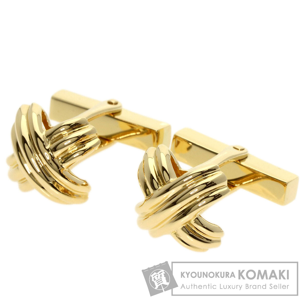 TIFFANY&Co. ティファニー シグネチャー カフス K18イエローゴールド