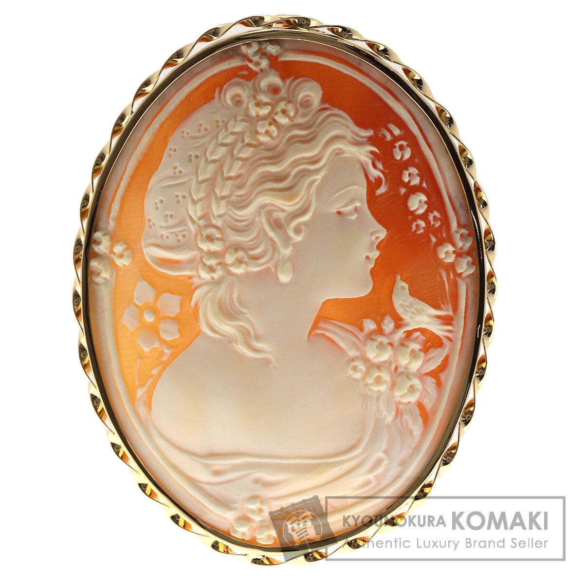 ペルニーチェ ブローチ カメオ