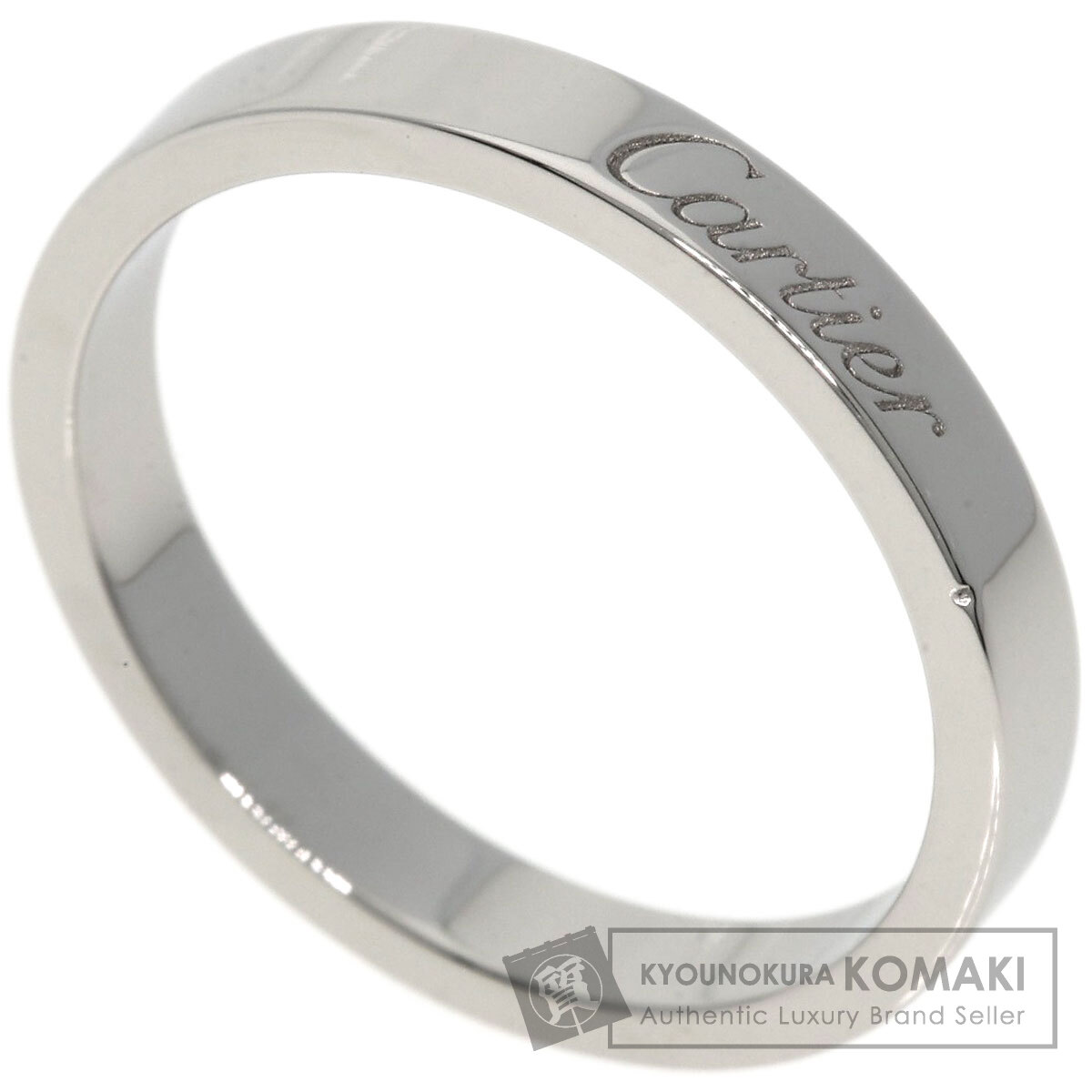 CARTIER カルティエ エングレーブド #54 リング・指輪 プラチナ