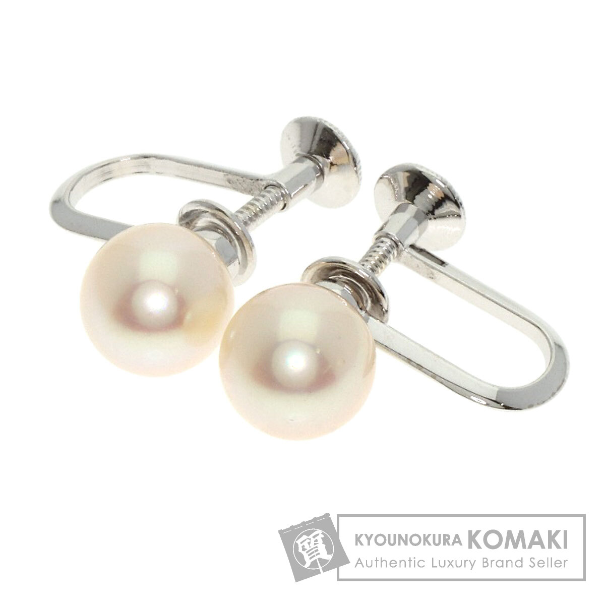 キ*ラ様 MIKIMOTO スパイラル ダングルイヤリング キ*ラ様 MIKIMOTO スパイラル ダングルイヤリング