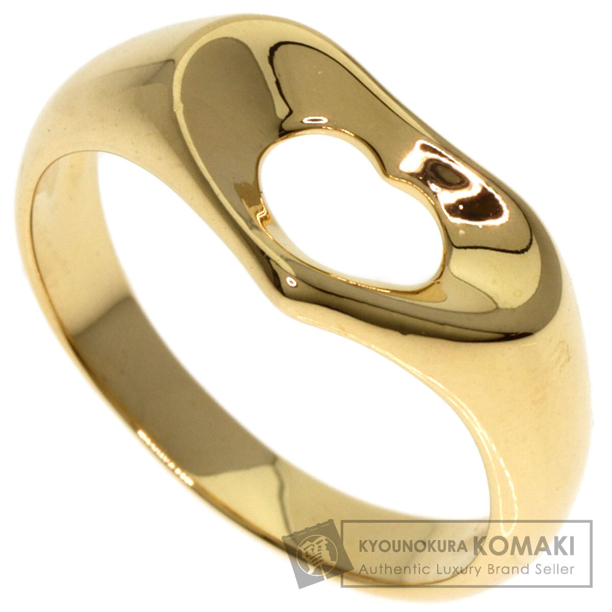 TIFFANY&Co. ティファニー オープンハート リング・指輪 K18
