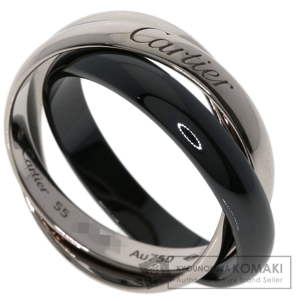 カルティエ トリニティ リング #55 MM クラシック B4052748 トリニティ リング (MM) 中古 ｜ カルティエ | 腕時計