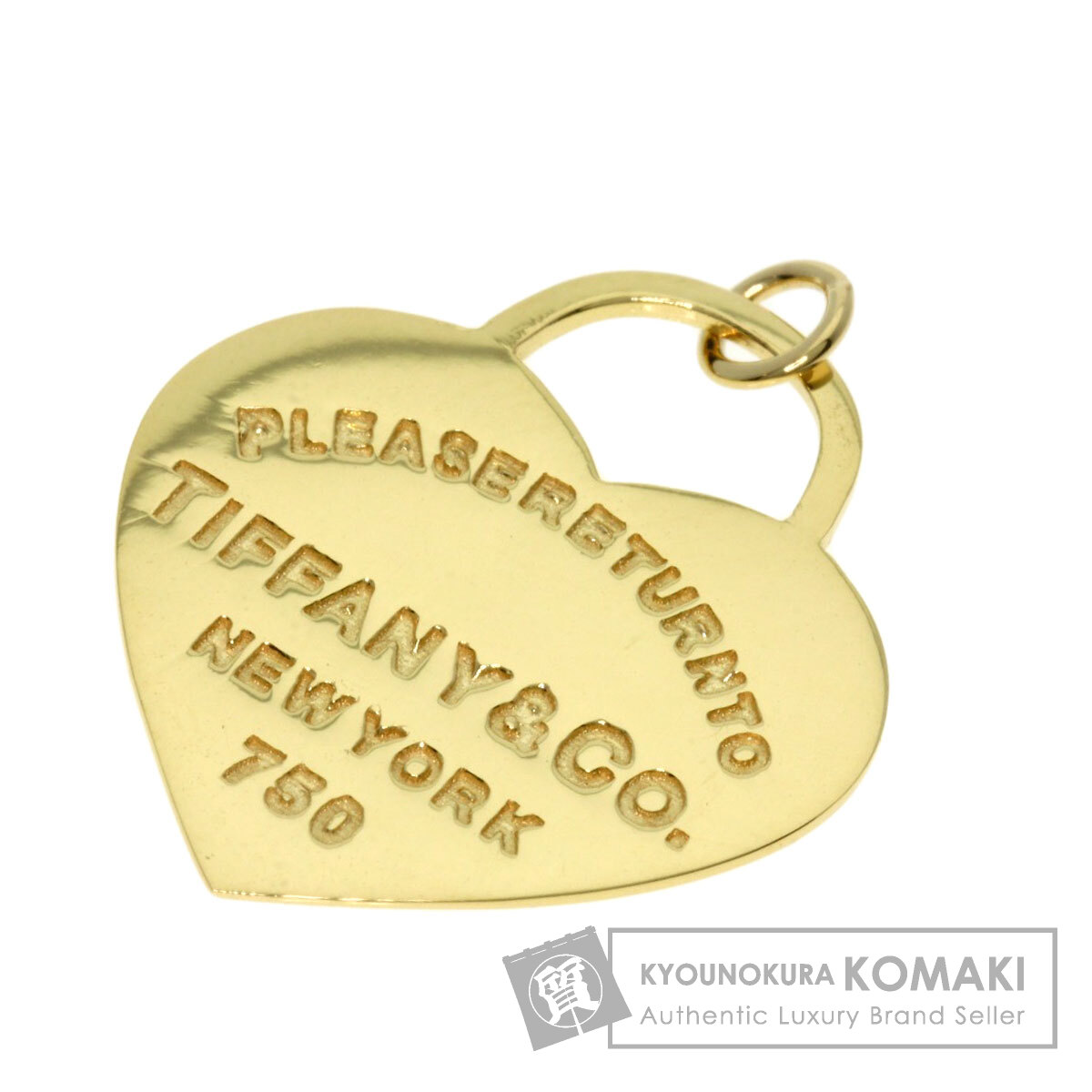 Tiffany & Co. K18ゴールドハート　ペンダントトップ TIFFANY&Co. 【〜7/31夏セール中】ティファニー オープンハート