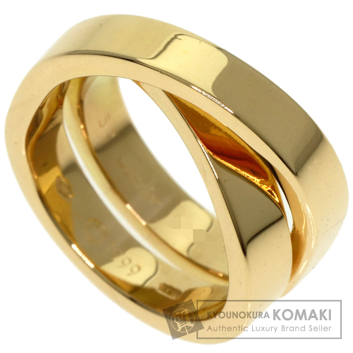 CARTIER カルティエ パリリング #52 リング・指輪 K18イエローゴールド