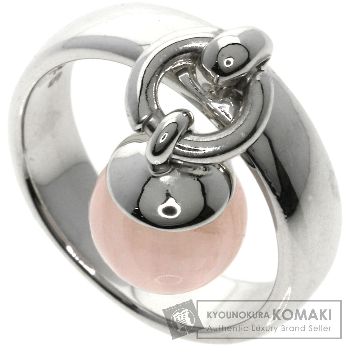 TIFFANY&Co. ティファニー ボール ダンクル ローズクォーツ リング