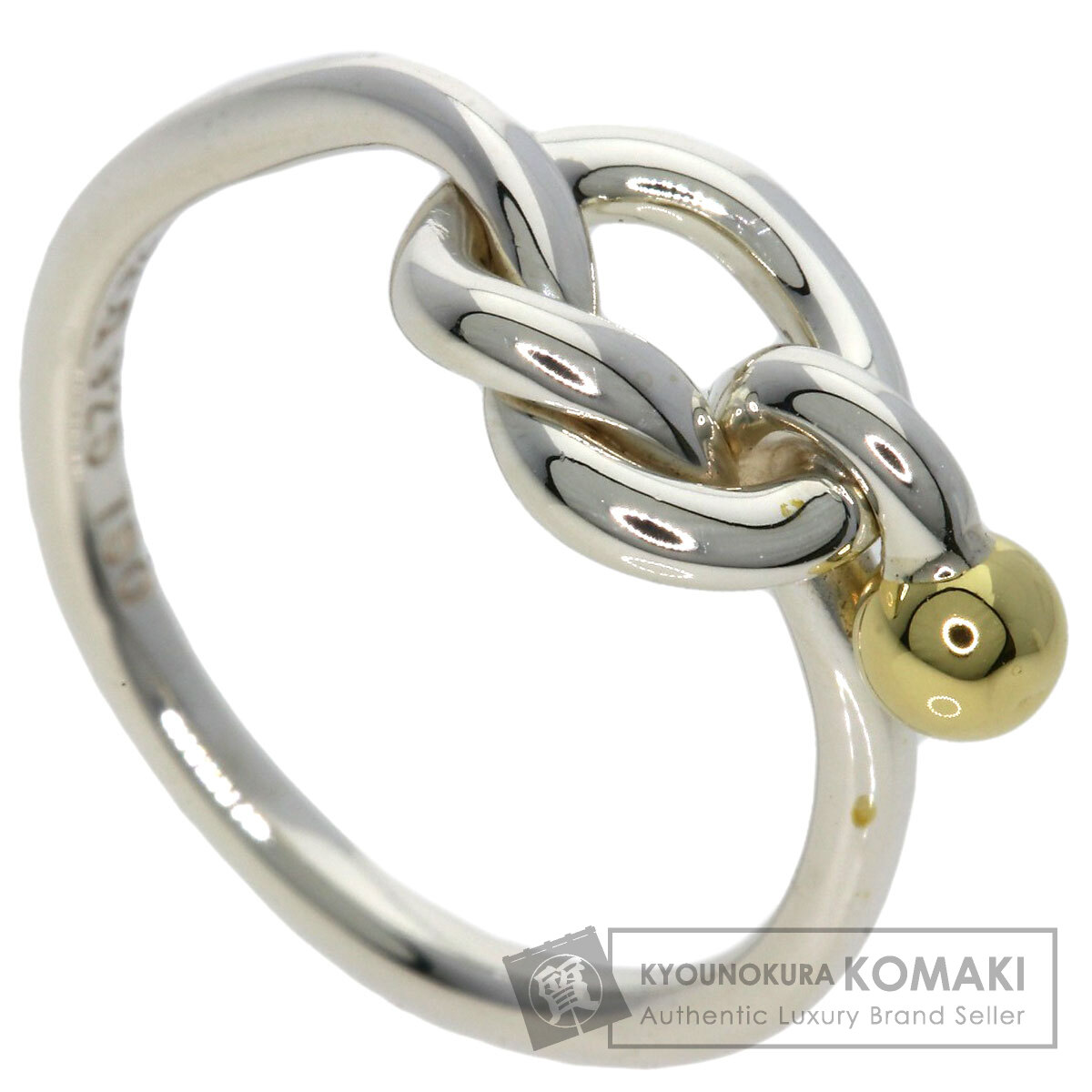 TIFFANY&Co. ティファニー ラブノット リング・指輪 シルバー
