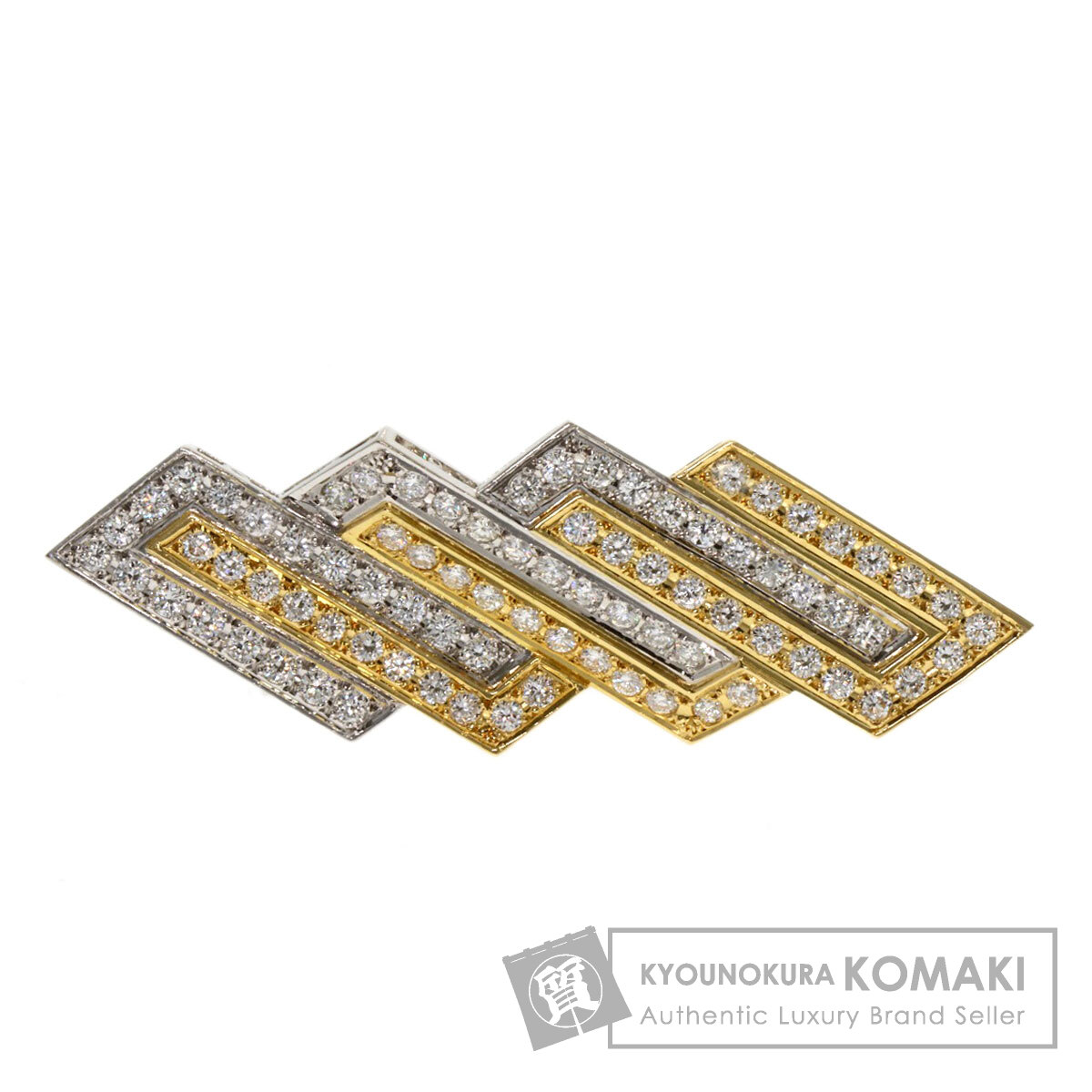 Mikimoto. 帯締め／帯留 MIKIMOTO ミキモト MIKIMOTO 帯留め プラチナ×ダイヤ 帯締め付き
