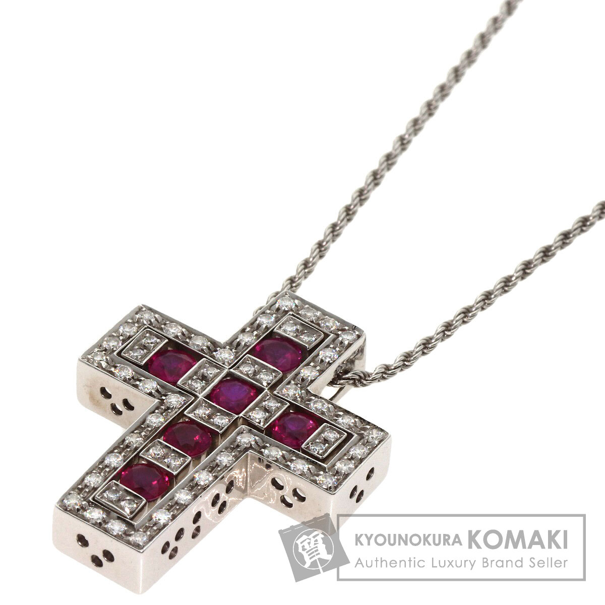 ダミアーニ ネックレス ベルエポック ルビー ダイヤモンド M