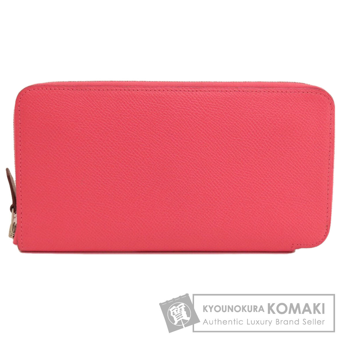 エルメス 長財布（小銭入れあり） アザップシルクイン ロング ローズアザレ シルバー金具