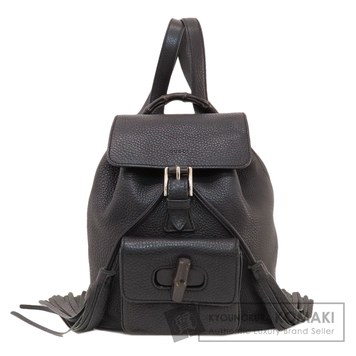 GUCCI グッチ 387149 バンブー リュック・デイパック レザー