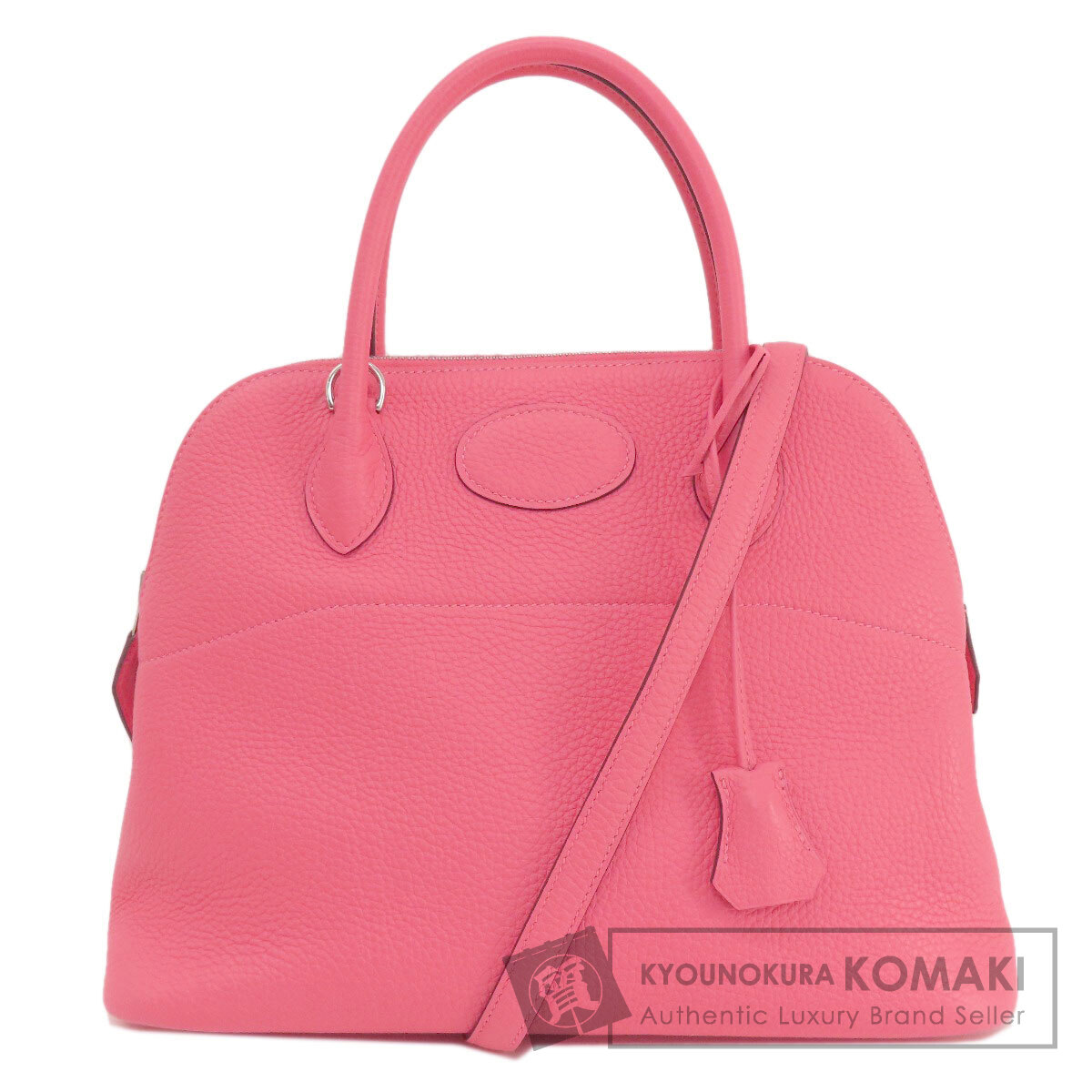 エルメス ハンドバッグ ボリード31 ローズアザレ シルバー金具
