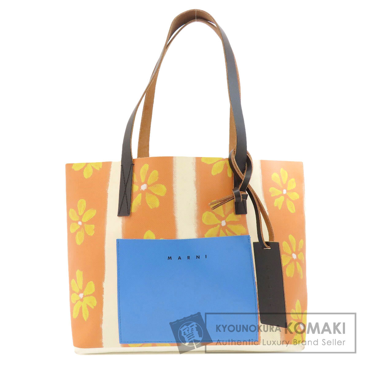 MARNI マルニ SHMP0066A1P4605 DAISY LANEプリントバッグ トート
