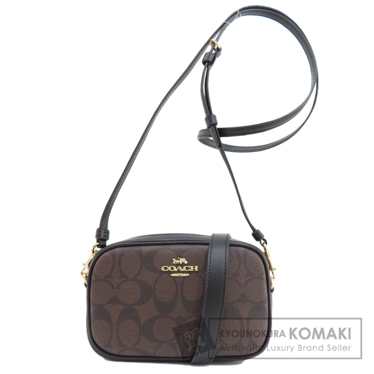 COACH コーチ F79209 2WAY シグネチャー ショルダーバッグ PVC