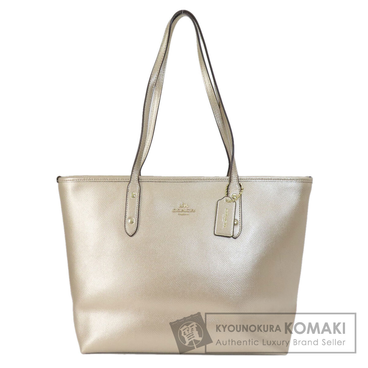 COACH レザートートバッグ COACH コーチ レザー トートバッグ ハンドバッグ 49｜Yahoo