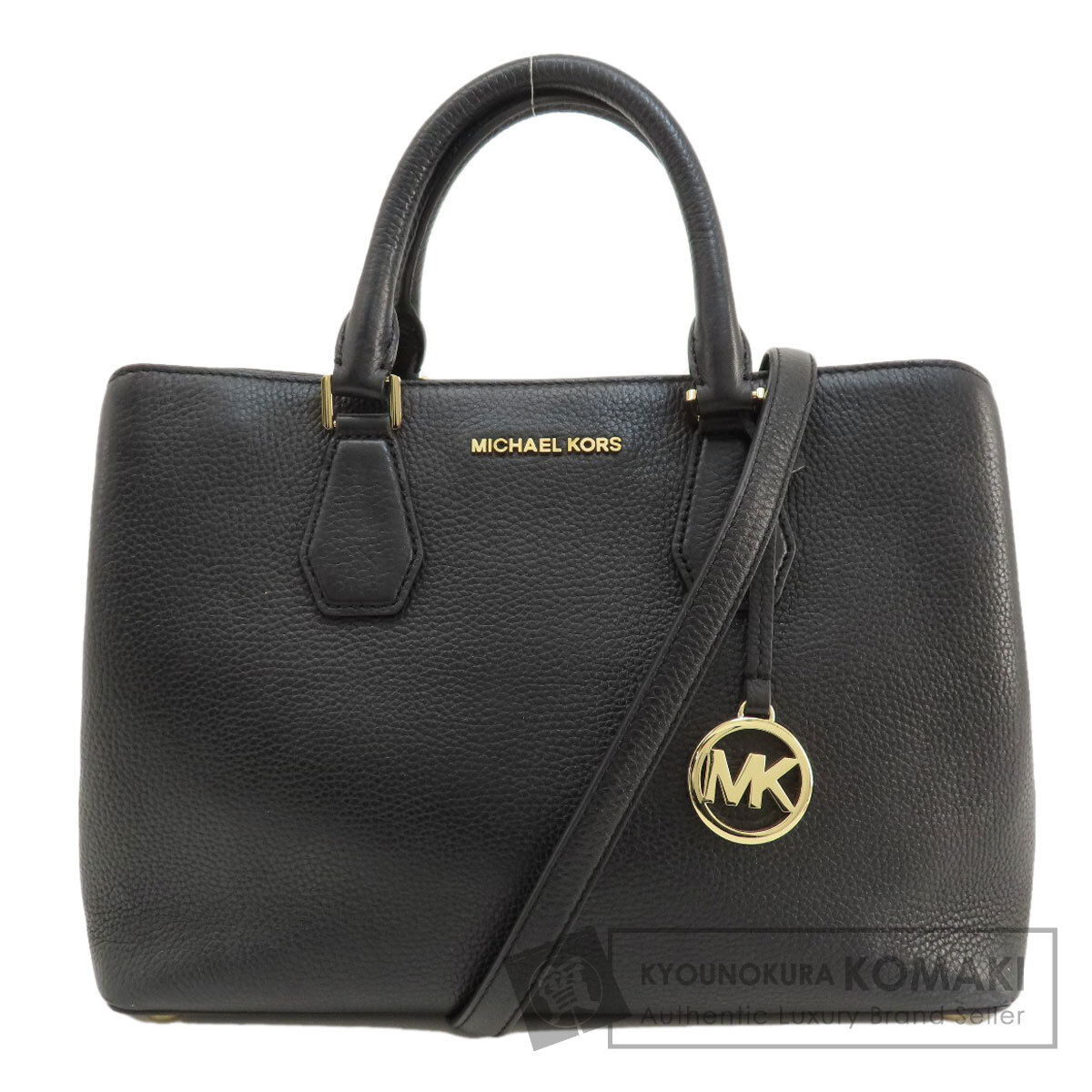 マイケルコース トートバッグ ロゴ金具 2WAY