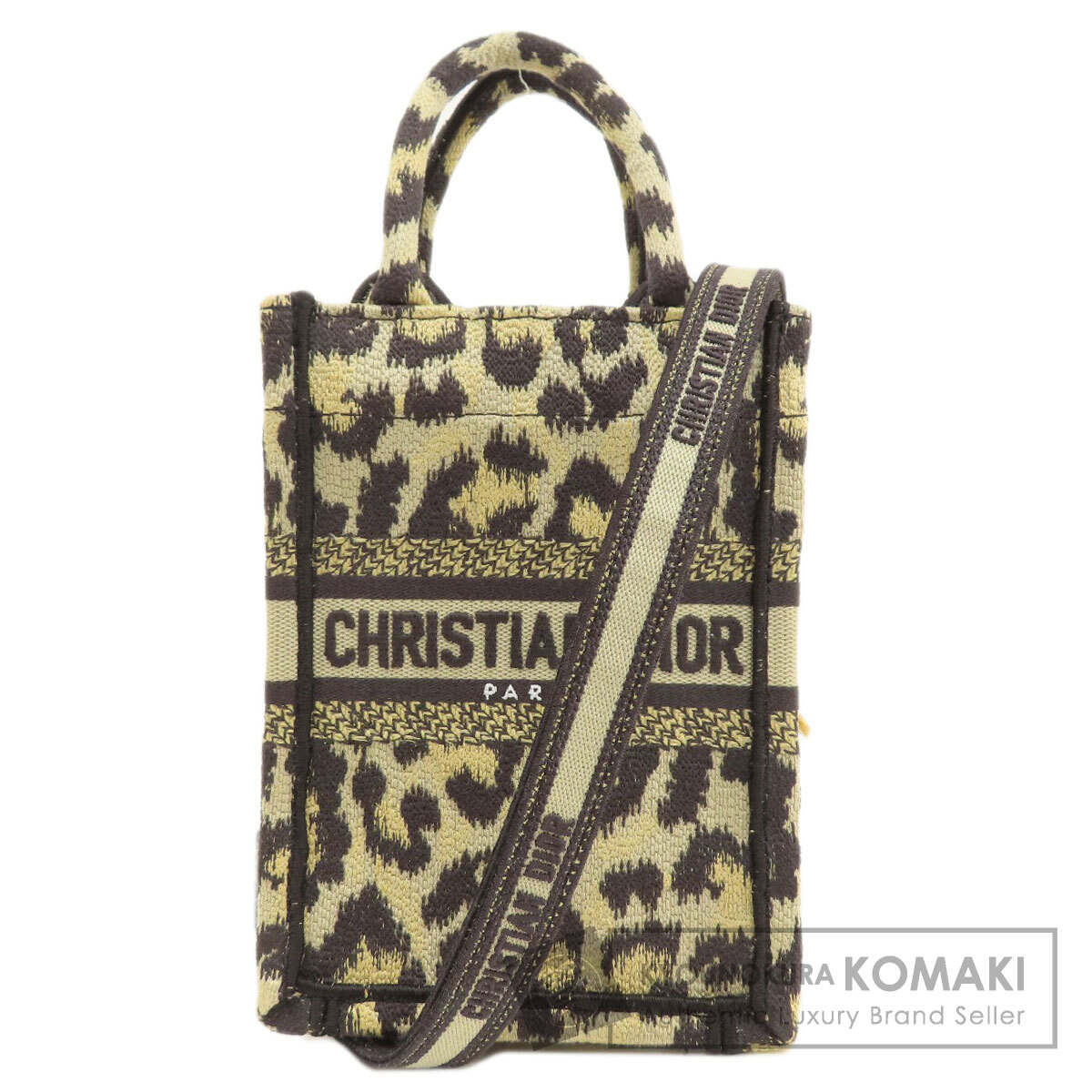 Christian Dior レオパード柄バンダナ